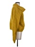 Moon & Madison Solid Yellow Pullover Sweater Size XS - photo 4