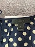 J.Crew 100% Silk Polka Dots Blue 3/4 Sleeve Silk Top Size 0 - photo 7