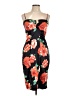 Xscape Floral Black Cocktail Dress Size 12 - photo 1