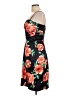 Xscape Floral Black Cocktail Dress Size 12 - photo 5