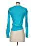 Ann Taylor 100% Cotton Teal Cardigan Size XXS - photo 2
