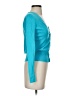 Ann Taylor 100% Cotton Teal Cardigan Size XXS - photo 4