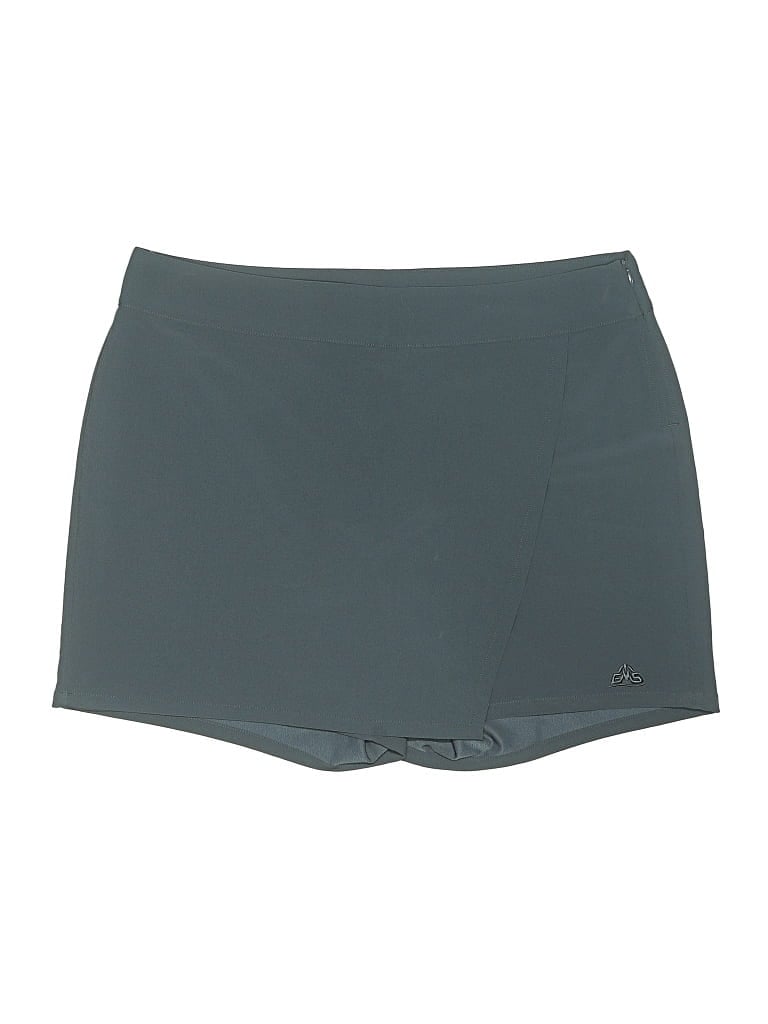 Pre-owned Eastern Mountain Sports Active Skort In Gray