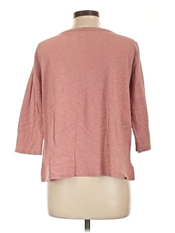 KIRKLAND Signature 3/4 Sleeve T-Shirt (view 2)