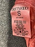 Driftwood 100% Cotton Argyle Pink Romper Size S - photo 5