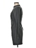 Zara Solid Gray Casual Dress Size M - photo 5