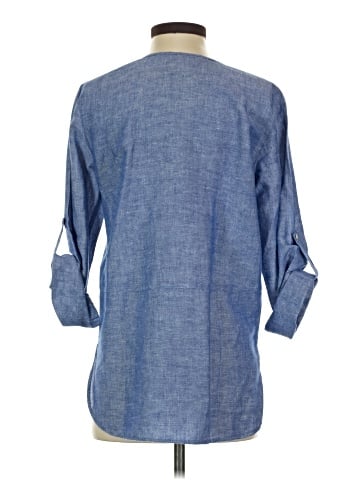 Max Studio 3/4 Sleeve Blouse (view 2)