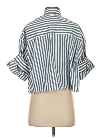 WAYF Short Sleeve Blouse (view 2)