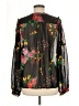CAbi 100% Polyester Black Long Sleeve Blouse Size M - photo 2