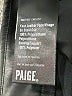 Paige 100% Polyurethane Metallic Black Shorts Size 4 - photo 4