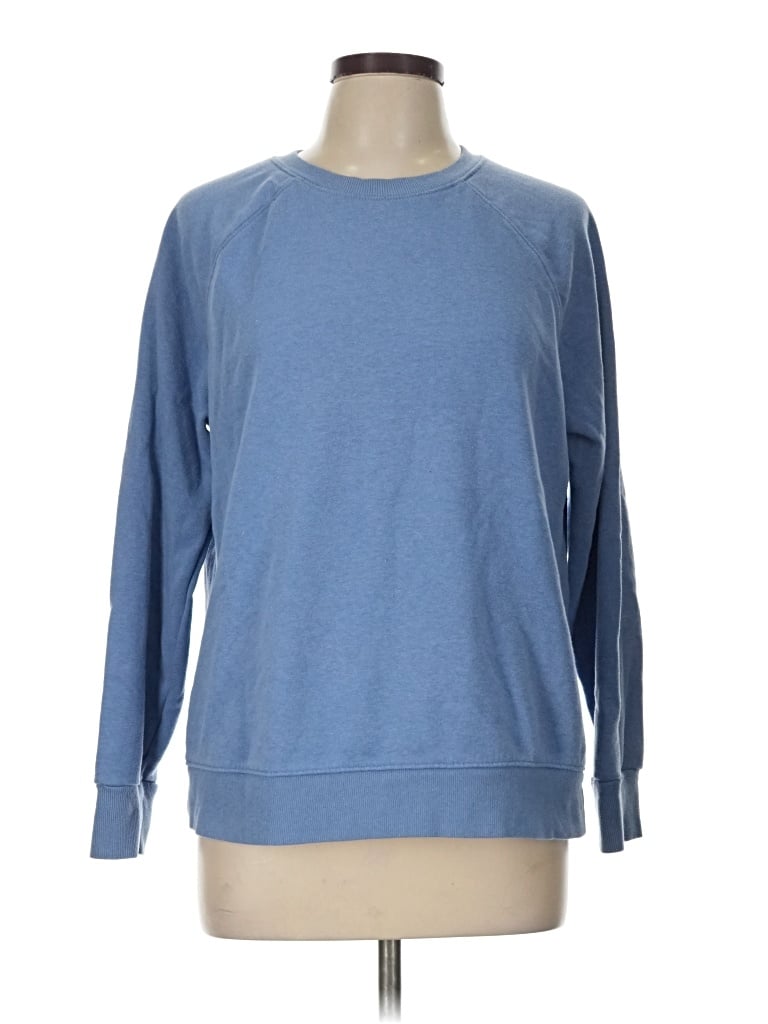Pre-owned Athletic Works Sweatshirt In Blue
