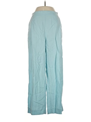 Madewell Pull-On Straight Crop Pants in Linen Blend (view 1)