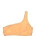 No Boundaries Solid Orange Swimsuit Top Size XL - photo 1