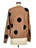 T Tahari Polka Dots Brown Pullover Sweater Size M - photo 2