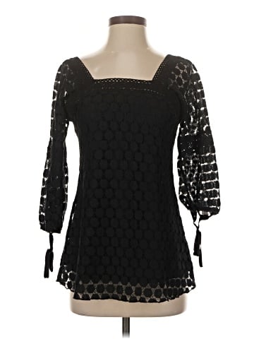 Solitaire 3/4 Sleeve Blouse (view 1)