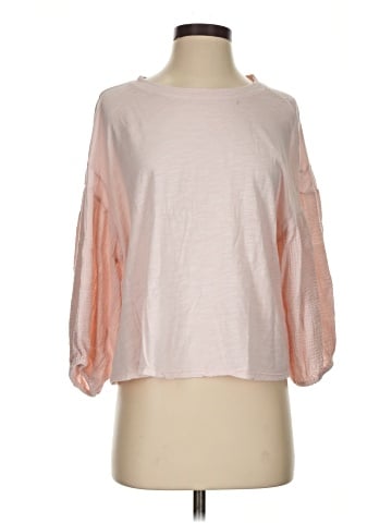 Velvet 3/4 Sleeve Top (view 1)