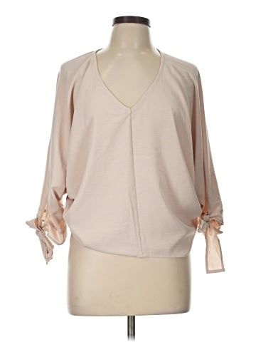 New York & Company 3/4 Sleeve Blouse (view 1)