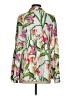 Kori America Floral Ivory Long Sleeve Blouse Size S - photo 2