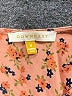 Downeast 100% Rayon Orange Short Sleeve Blouse Size M - photo 7