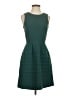 Madewell 100% Polyester Solid Teal Cocktail Dress Size 0 - photo 1