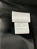 Chico's Black 3/4 Sleeve Button-Down Shirt Size Med Petite (1) - photo 7