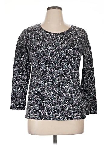 Daisy Fuentes 3/4 Sleeve T-Shirt (view 1)