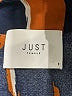 Just Female Orange 3/4 Sleeve Blouse Size S - photo 7