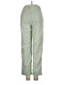 J.Crew 100% Cotton Solid Green Casual Pants Size 00 - photo 2