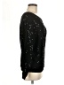 Minnie Rose Stars Black Pullover Sweater Size M - photo 4
