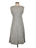 Eddie Bauer Solid Gray Casual Dress Size S - photo 2
