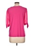 CeCe Pink 3/4 Sleeve Top Size L - photo 2