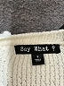 Say What? Solid White Pullover Sweater Size S - photo 7