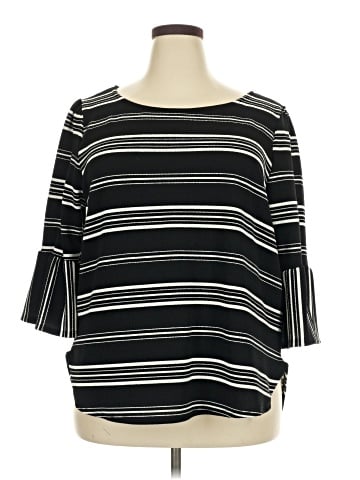 Green Envelope 3/4 Sleeve T-Shirt (view 1)