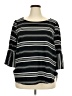Green Envelope Black 3/4 Sleeve T-Shirt Size 2X - photo 1