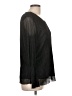 Harper 100% Polyester Black Long Sleeve Blouse Size L - photo 4
