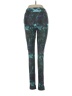 Bcg Print Teal Active Pants Size XS - photo 2