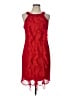 Jonathan Martin 100% Polyester Stars Red Casual Dress Size 12 - photo 1