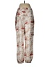 Wild Fable Floral Ivory Casual Pants Size 8 - photo 2