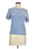 Open Edit 100% Nylon Blue Short Sleeve Turtleneck Size M - photo 1