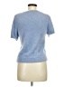 Open Edit 100% Nylon Blue Short Sleeve Turtleneck Size M - photo 2
