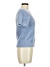 Open Edit 100% Nylon Blue Short Sleeve Turtleneck Size M - photo 4