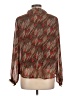 Molly Bracken 100% Polyester Brown Long Sleeve Blouse Size L - photo 2