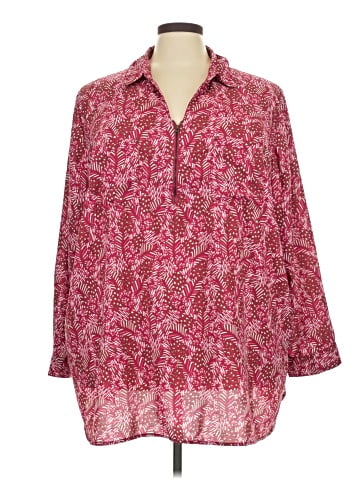 Catherines 3/4 Sleeve Blouse (view 1)