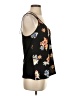 Express 100% Polyester Black Sleeveless Blouse Size S - photo 4