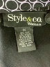 Style&Co Black Silk Pullover Sweater Size 1X - photo 7