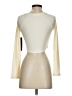 Mono b Ivory Long Sleeve Top Size S - photo 2