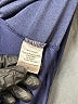 Unbranded 100% Polyester Solid Blue Cocktail Dress Size M - photo 8