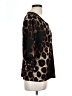 Diana Belle Brown 3/4 Sleeve Blouse Size L - photo 4