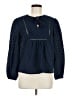 Style&Co Blue Long Sleeve Blouse Size M - photo 1