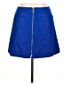 Express Solid Blue Casual Skirt Size 14 - photo 1
